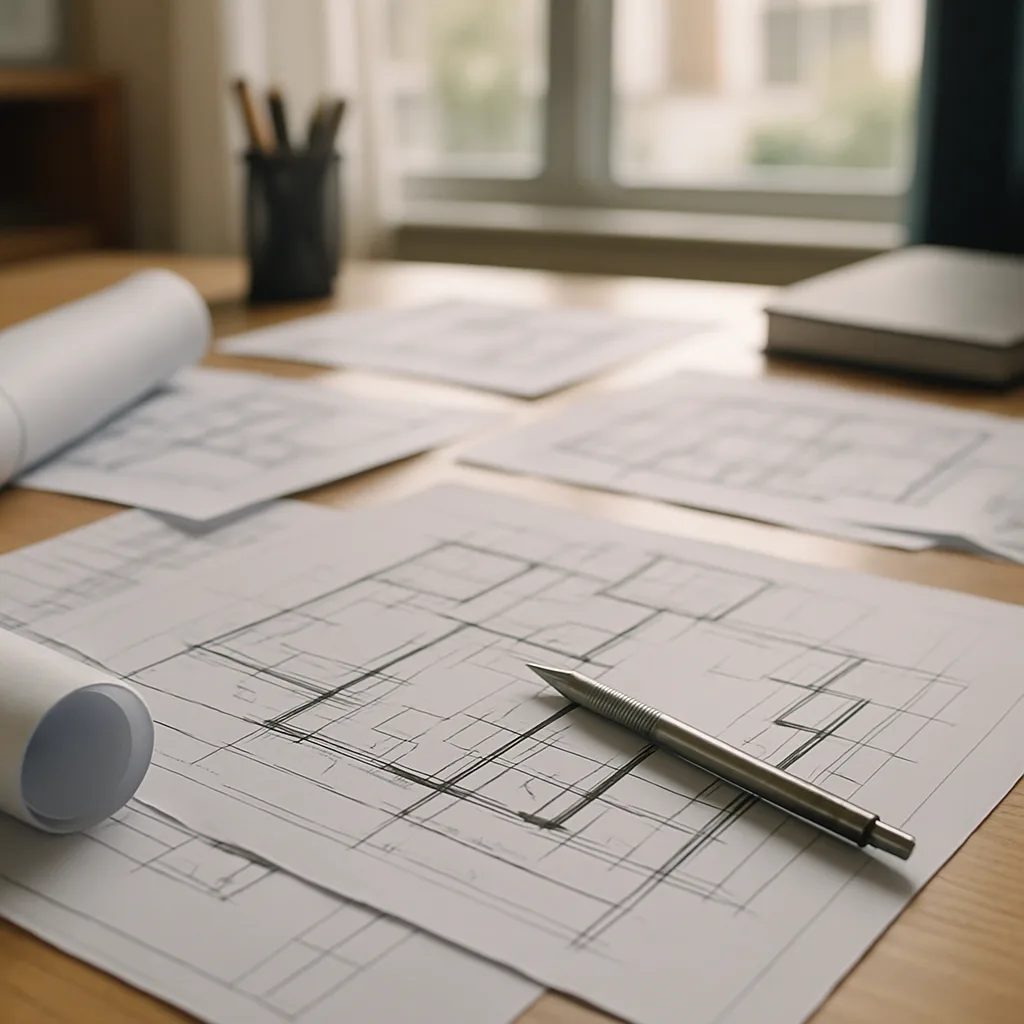Architectural plans and blueprints