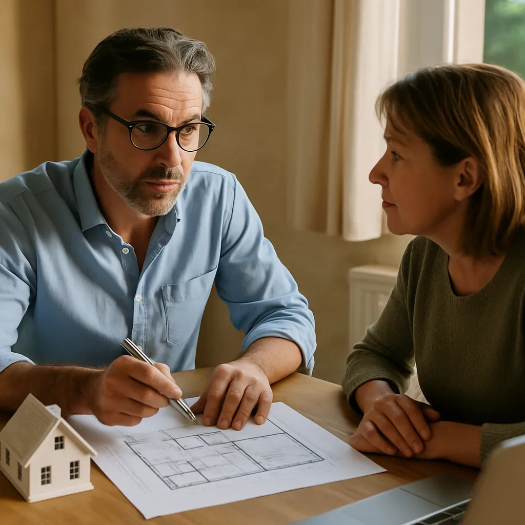Incontro con architetto e proprietario ad Ardea