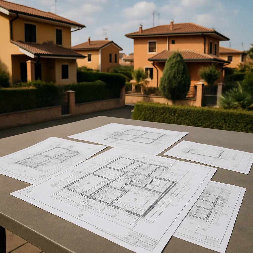 Architectural plans in Ardea